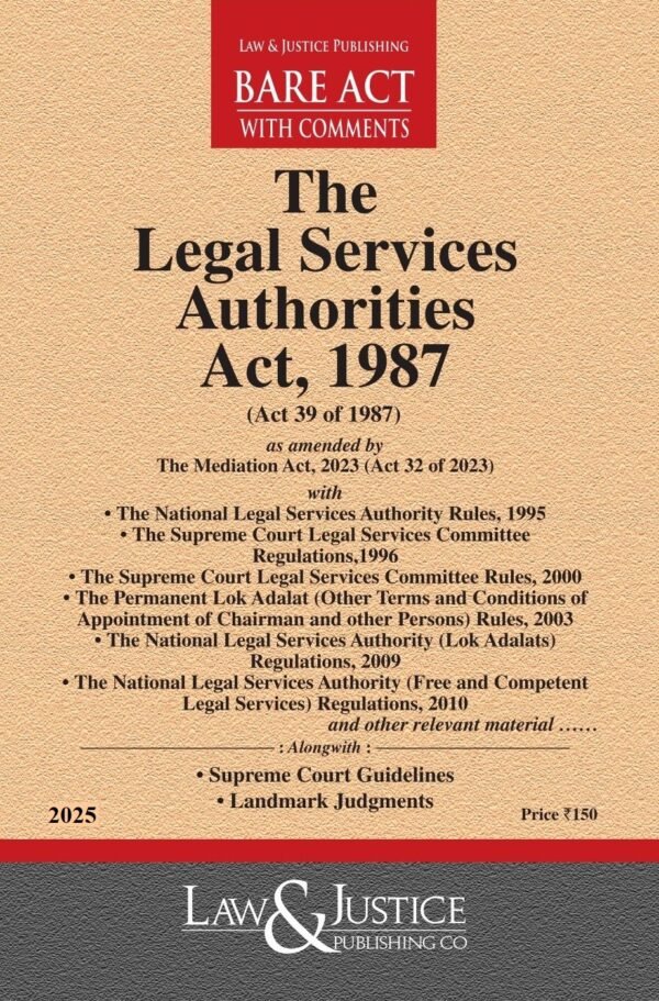 LJP's Legal Services Authorities Act, 1987 Edition 2025