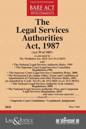 LJP's Legal Services Authorities Act, 1987 Edition 2026