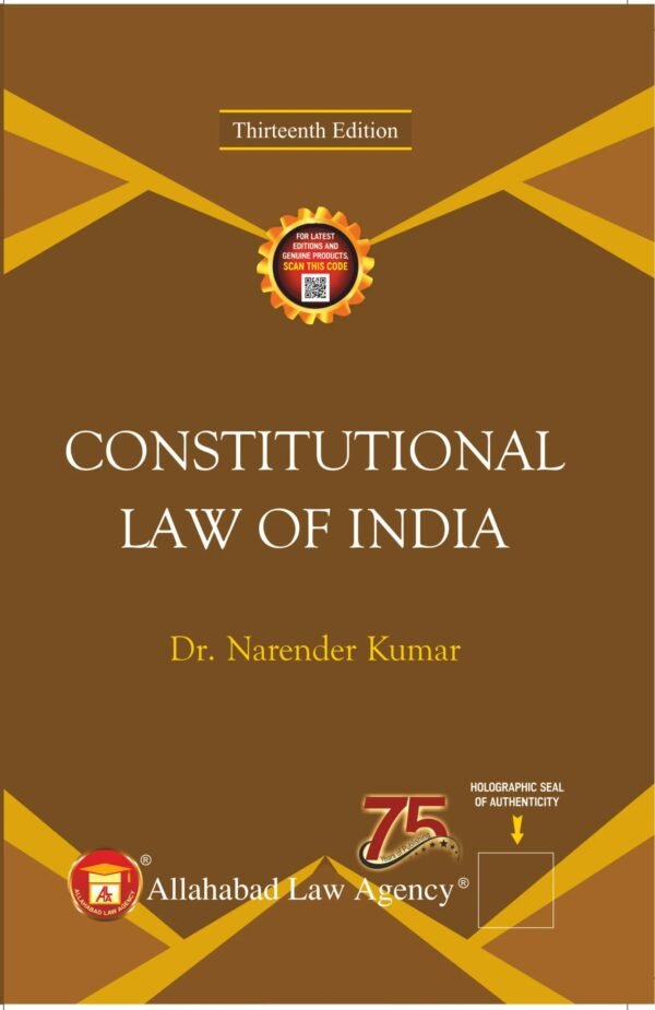 ALA's Constitutional Law of India by Narender Kumar 2026