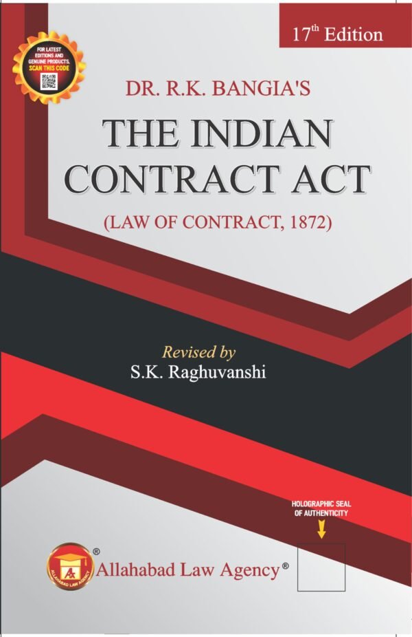 ALA's Indian Contract Act by Dr.R.K.Bangia 2025