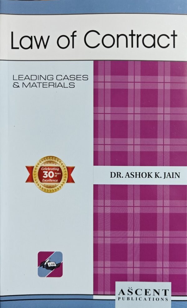 Ascent’s Law of Contract by A K Jain 2025-26