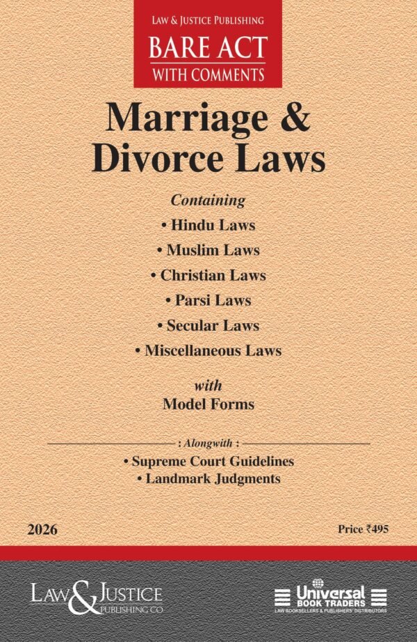 LJP's Marriage & Divorce Laws Manual Edition 2026