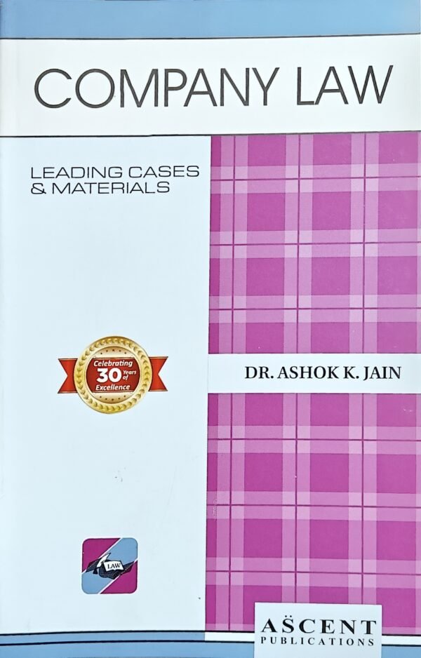 Ascent’s Company Law by A K Jain 2025-26
