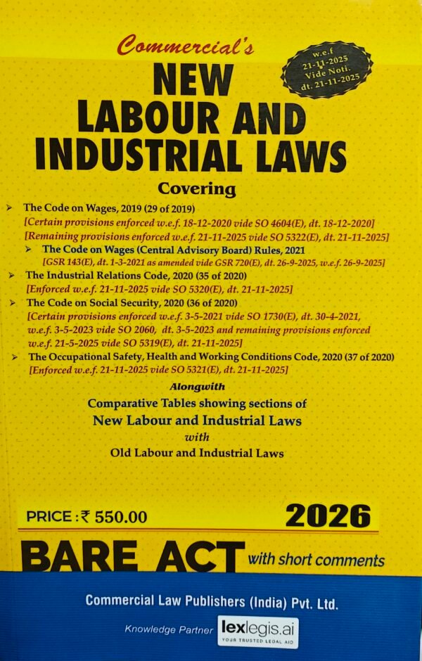 Commercial's New Labour & Industrial Laws 2026