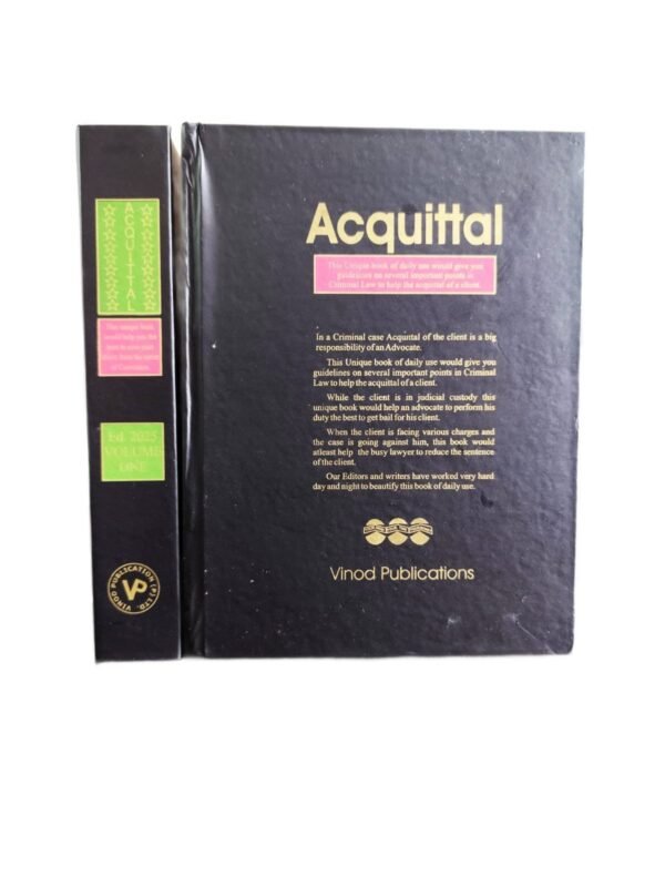 Vinod Publication's Acquittal  Volume 1 2025