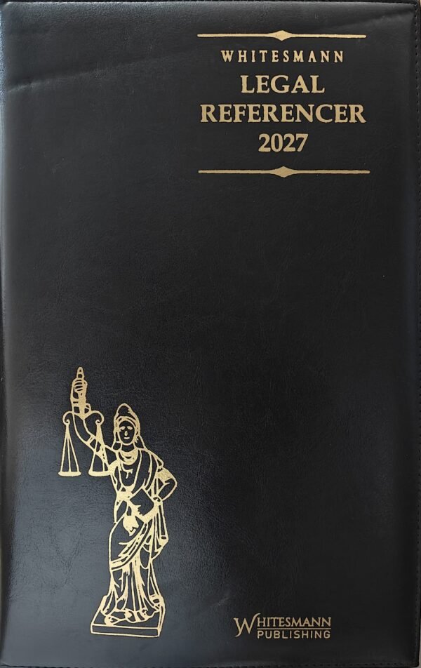Whitesmann's Legal Referencer (Advocate Register) Black (Foam) 2027