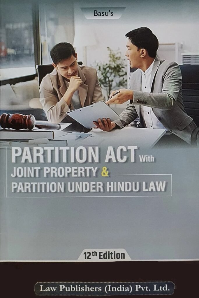 Law Publisher’s Partition Act With Joint Property & Partition under ...