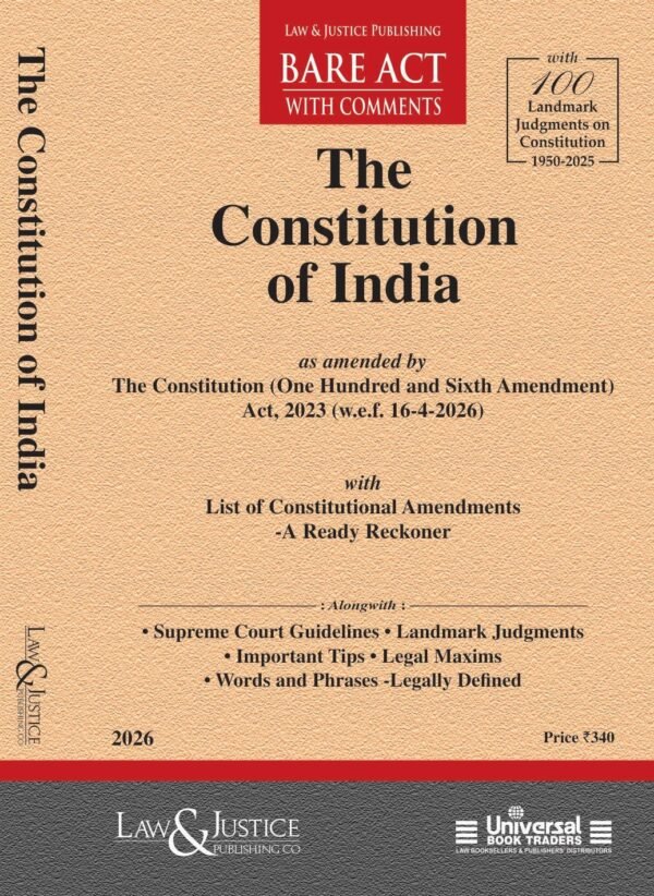LJP's The Constitution of India Edition 2026