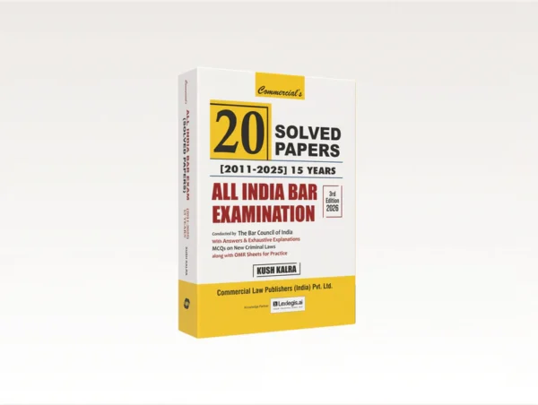 Commercials's All India Bar Exam (AIBE) Solved Papers Edition 2026