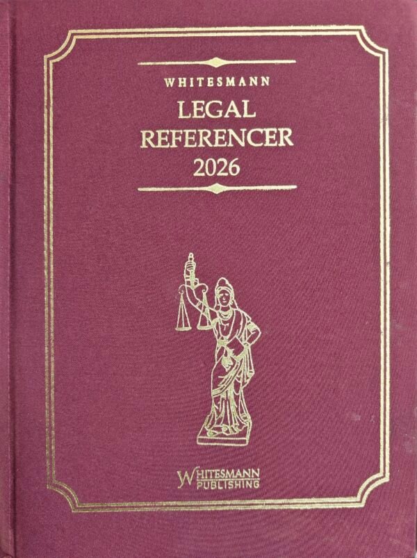 Whitesmann’s Supreme Legal Referencer(Advocate Diary) 2026 Cloth (Mehroon)  Executive Size