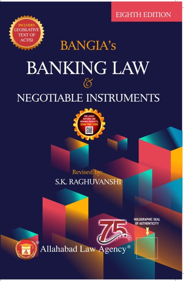 ALA's Banking Law & Negotiable Instruments Act by Dr.R.K.Bangia 2026
