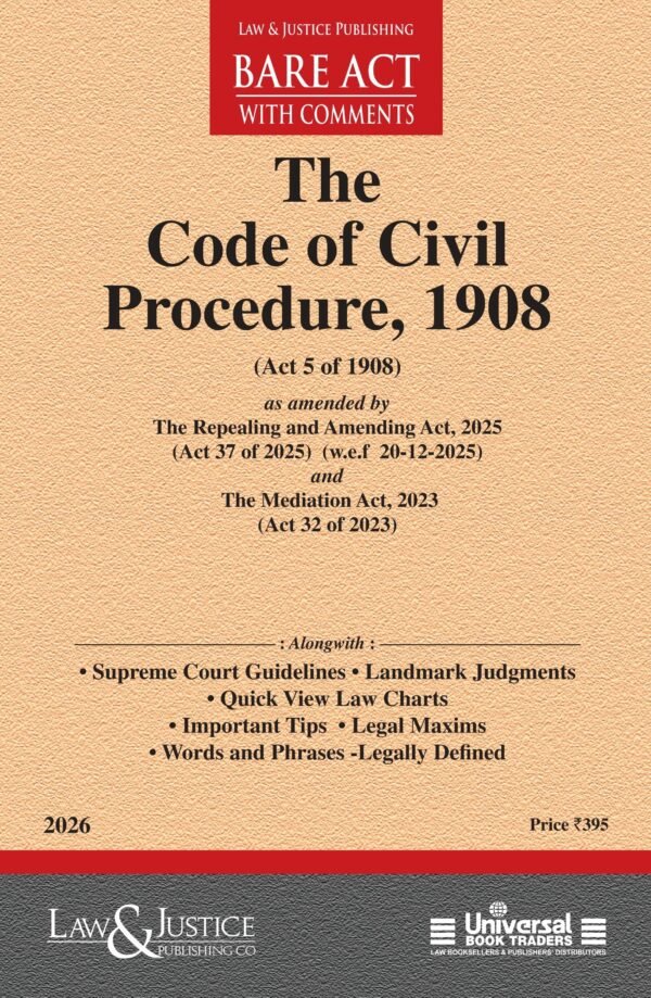 LJP's Code of Civil Procedure, 1908 Edition 2026