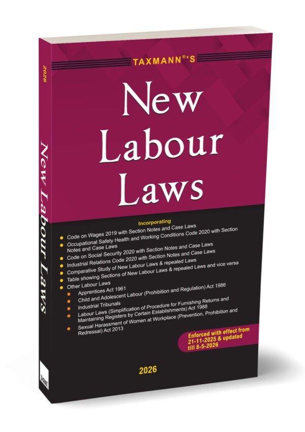 Taxmann's New Labour Laws Edition 2026