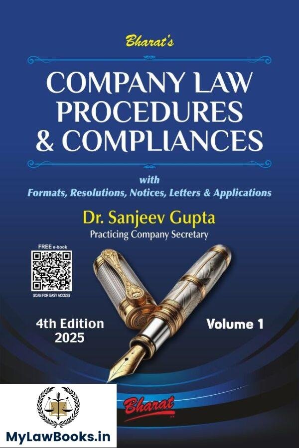 Bharat's Company Law Procedures & Compliances [2 Vols.] (with FREE Download) by Dr. Sanjeev Gupta | Edition 2025