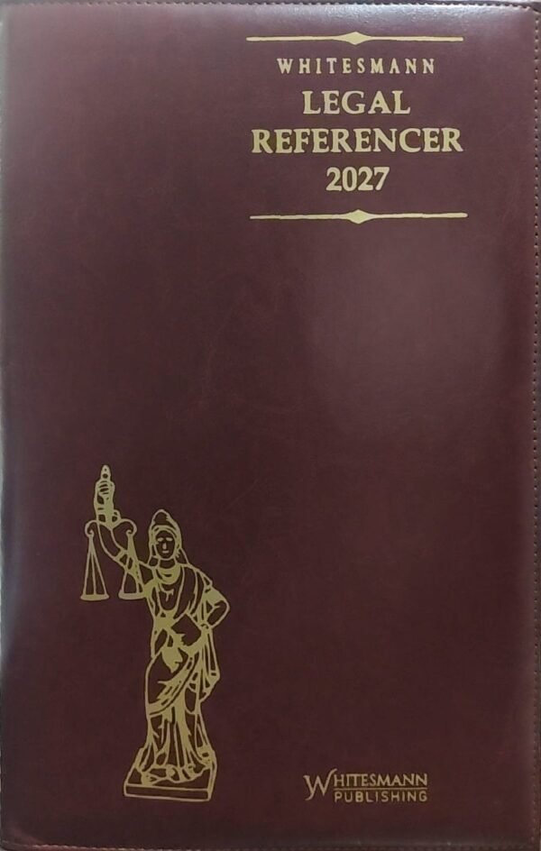 Whitesmann’s Supreme Legal Referencer  2027 Foam (Brown)  Register Size