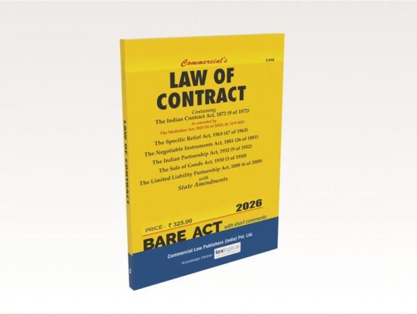 Commercial Law of Contract consisting of 6 Acts Edition 2026