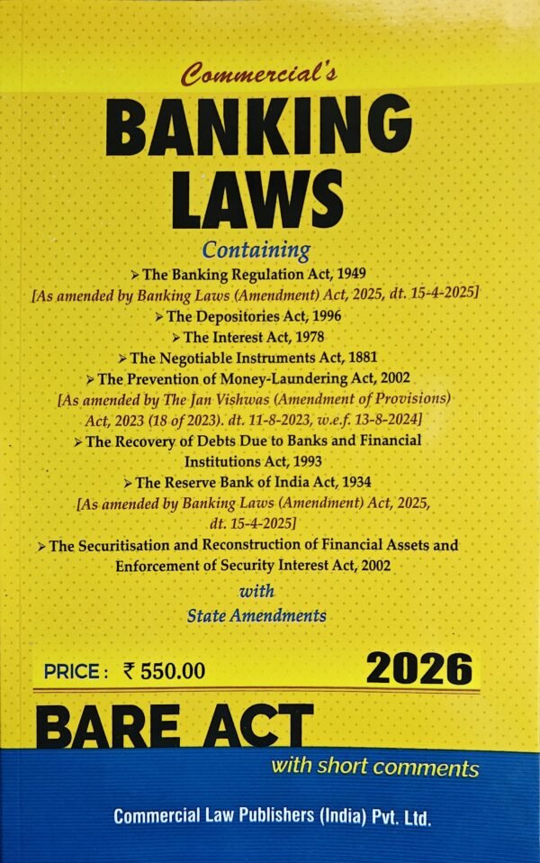 Commercial's Banking Laws Edition 2026