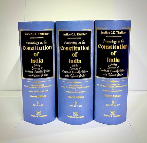 Whytes & Co.'s Constitution of India by Justice C.K. Thakker 2026