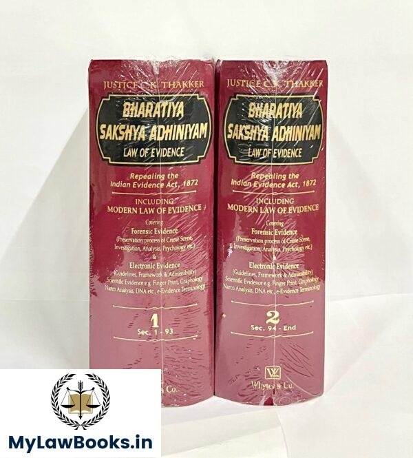 Whytes & Co.'s Bharatiya Sakshya Adhiniyam (Law Of Evidence) by Justice CK Thakker Edition 2025