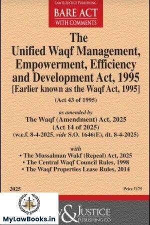 LJP's The Unified Waqf Management, Empowerment, Efficiency, and Development Act, 1995 Edition 2025