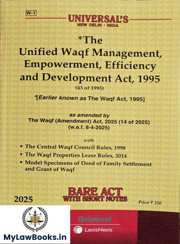 Universal's The Unified Waqf Management, Empowerment, Efficiency, and Development Act, 1995