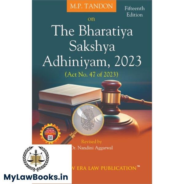 ALA's The Bharatiya Sakshya Adhiniyam,2023 by M.P. Tandon | Edition 2025