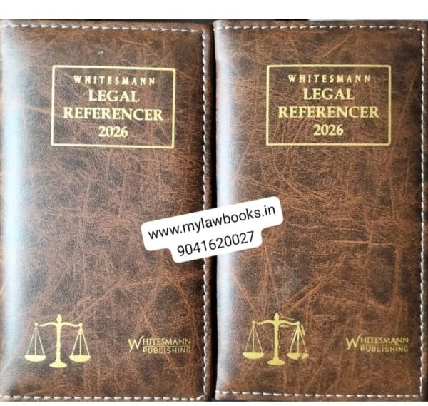 Whitesmann’s Combo of 2 Supreme Legal Referencer(Advocate Diary) 2026 Pocket Size