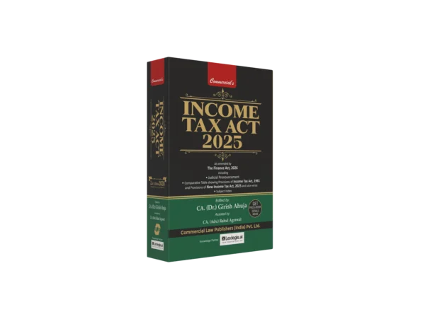 Commercial's Income Tax Act, 2025 by Girish Ahuja