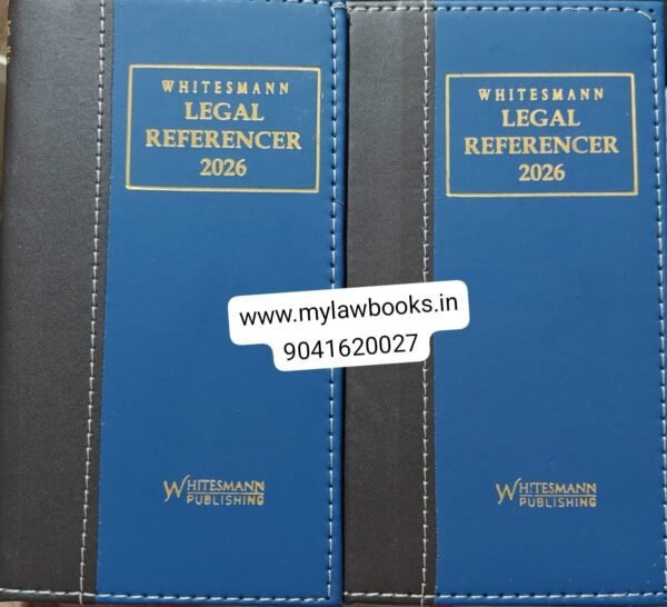 Whitesmann’s Combo of 2 Supreme Legal Referencer(Advocate Diary) 2026 Pocket Size