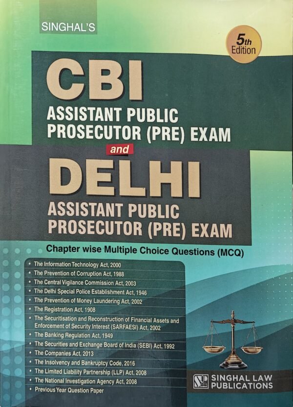 Singhal's CBI and Delhi Assistant Public Prosecutor (APP) Preliminary Examination 2025