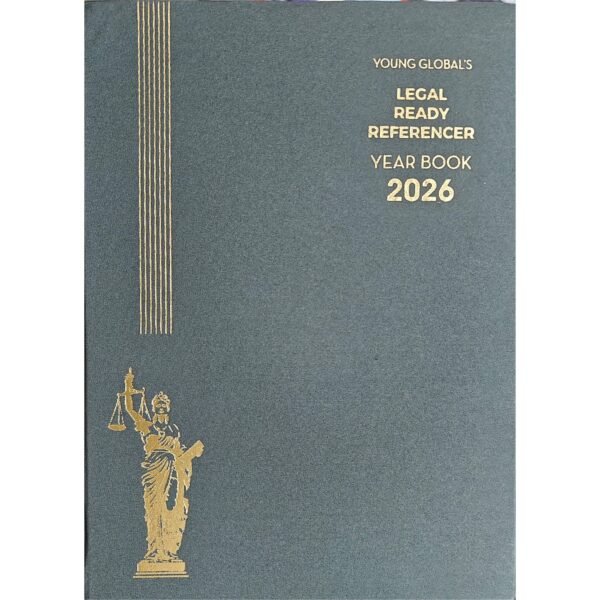 Young Global's Legal Ready Referencer (Advocate  Diary) 2026 Cloth (Grey) Executive Size