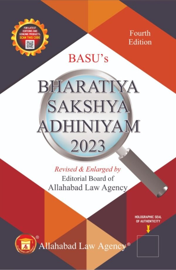 ALA's The Bharatiya Sakshya Adhiniyam,2023 by Basu | Edition 2025
