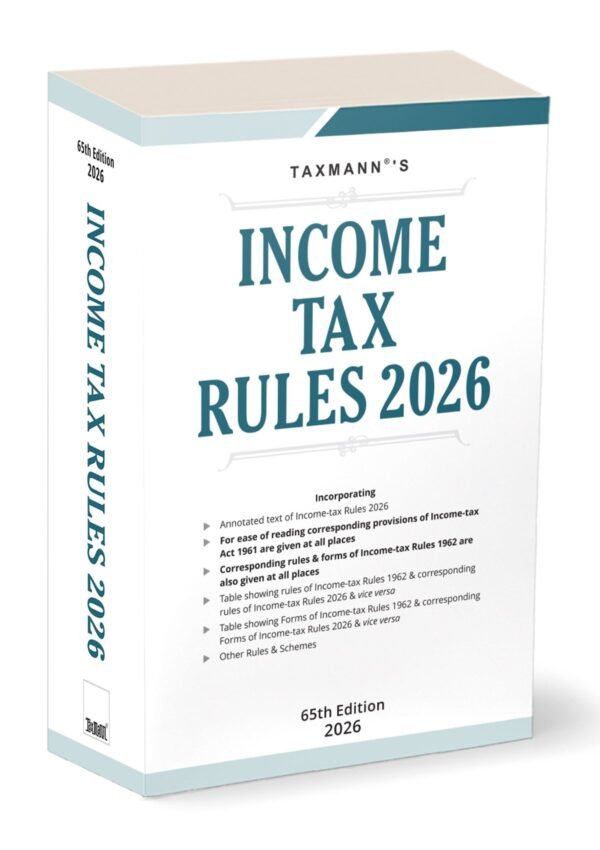 Taxmann's Income Tax Rules 2026
