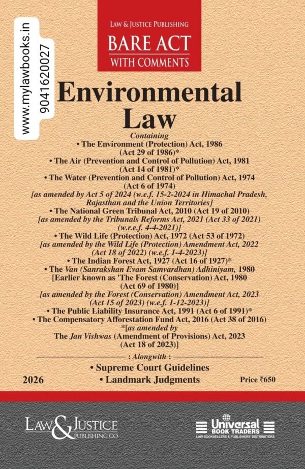 LJP's Environmental Laws Edition 2026