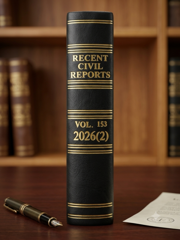 Chawla Publication's Recent Civil Reports Vol. 153 2026(2) RCR
