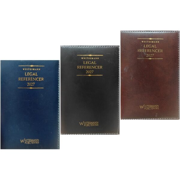 Whitesmann's Supreme Legal Referencer 2027 Foam Compact Size